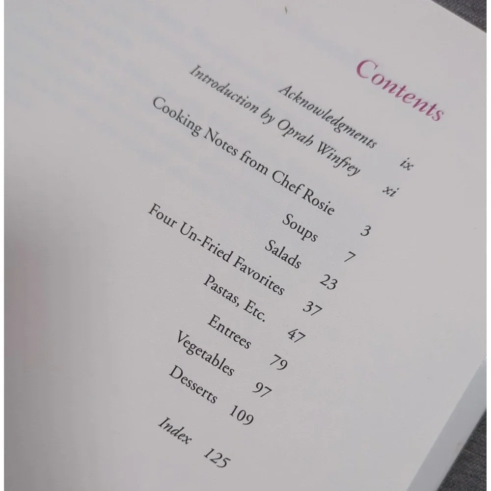 1995 In the Kitchen with Rosie: Oprah's Favorite Recipes Rosie Daley‎ Hardcover